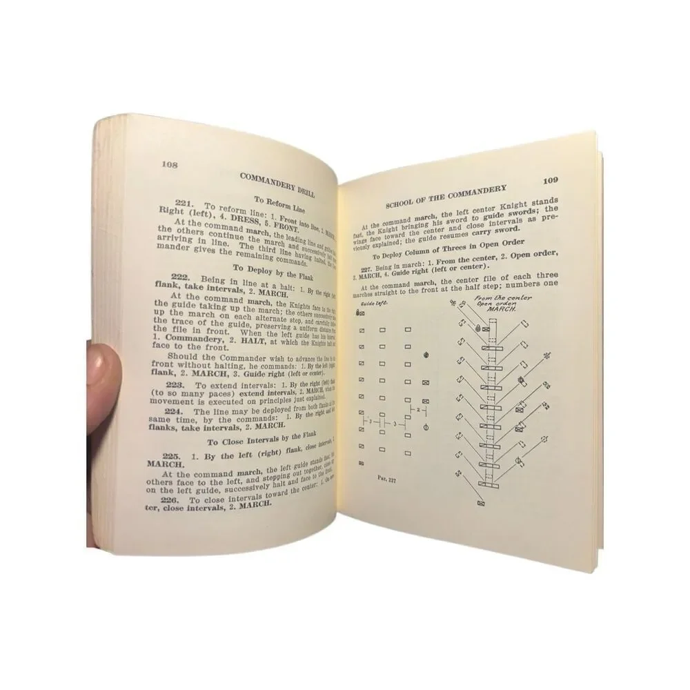 Vintage Masonic Monitor of the Lodge & Drill Regulations Books Grand Lodge of Te